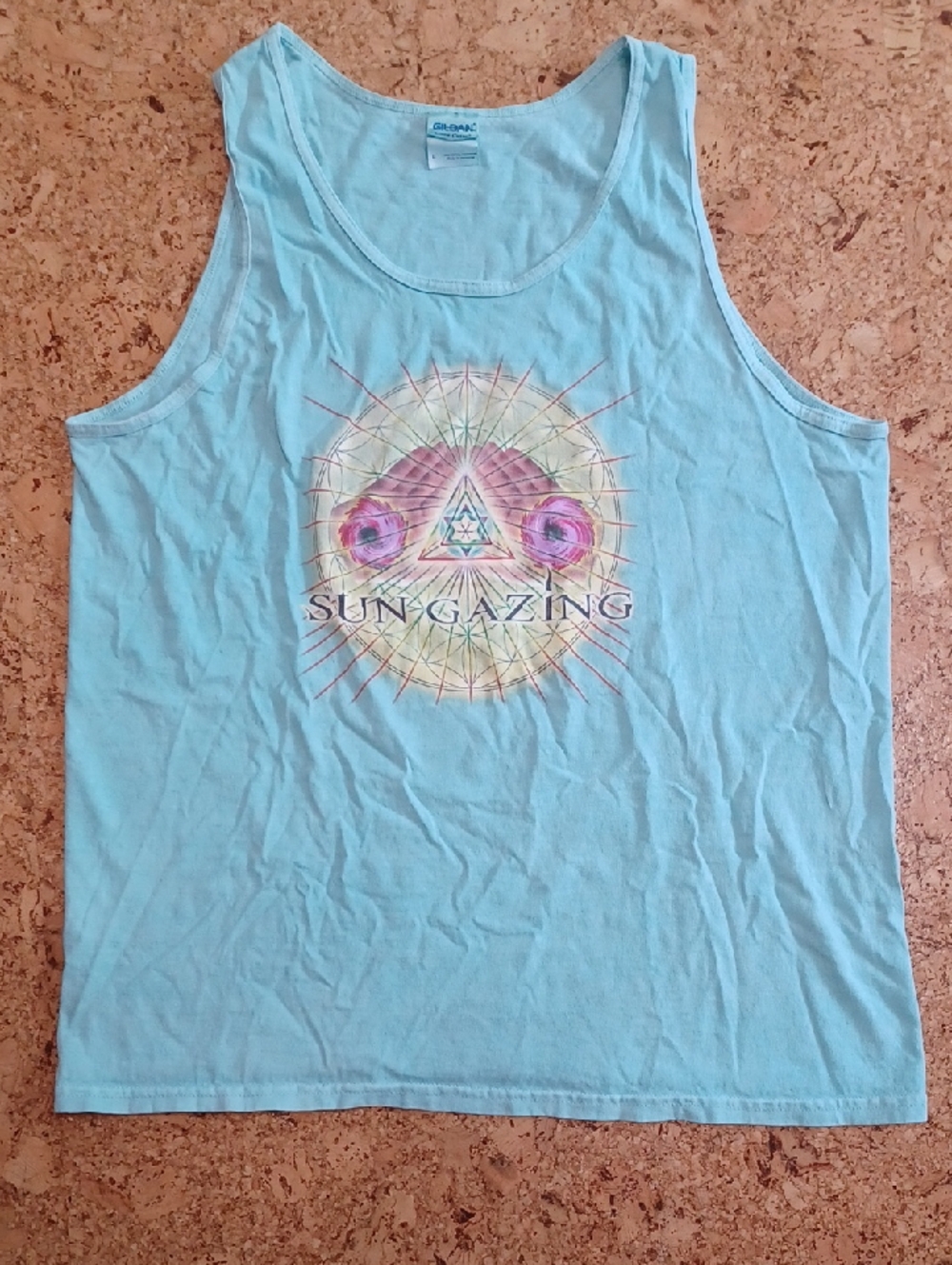Halara Women's Light Blue Sun Gazing Tank Top Size L NWT